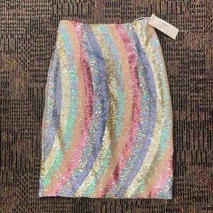 Modern Mary Multicolor Sequin Skirt